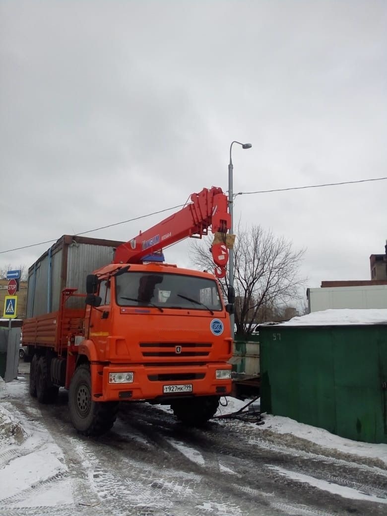 Камаз Вездеход манипулятор КМУ 7 тонн в аренду в Воронеже круглосуточно по  низкой цене